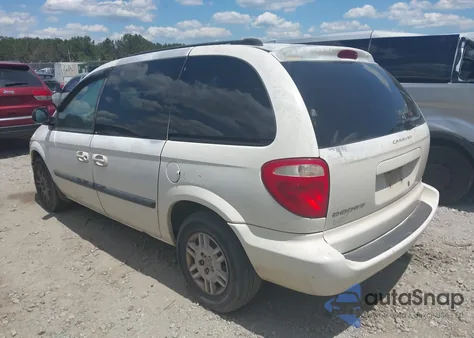 2005 Dodge Caravan Sxt из США, поврежденный, VIN 1D4GP45R35B191016